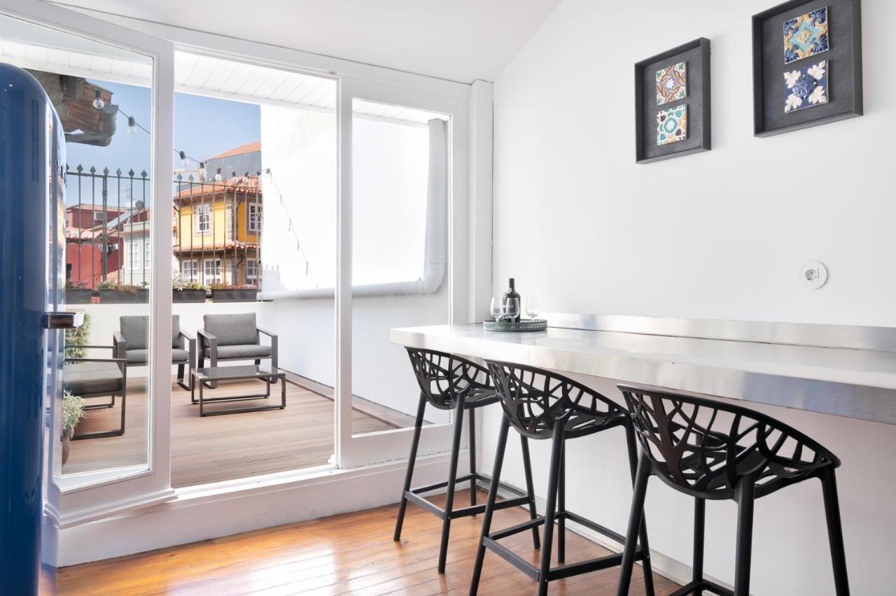 Apartamento Historical Penthouse At Cardosas Block OOporto Exterior foto