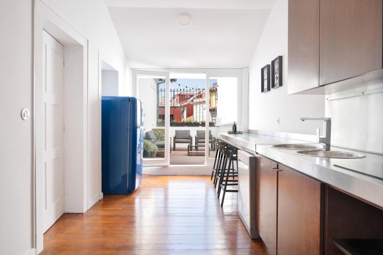 Apartamento Historical Penthouse At Cardosas Block OOporto Exterior foto
